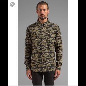 Obey Field Assassin Camouflage Button Down